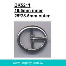 合金扣環、帶頭 (BK5211/18.5mm內徑)