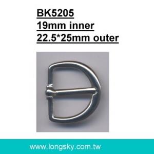 外套皮帶扣環、帶頭 (BK5205/19mm內徑)
