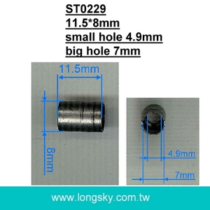 (#ST0229) 5mm繩用直筒束尾造型繩扣