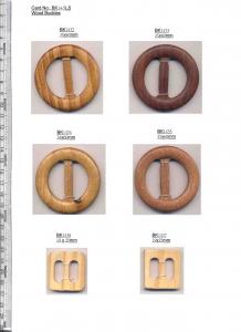 木製腰帶扣環 (#BK14-5)