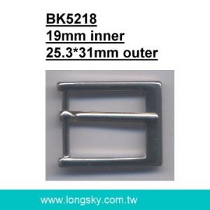 長方型外套腰帶扣環、帶頭 (BK5218/19mm內徑)