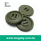(#B6115) 45L 墨綠色迷彩軍服寬孔插頭孔耐高溫軍用鈕釦